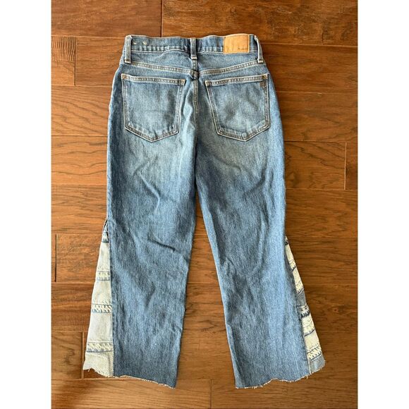 Madewell The Perfect Vintage Limited Edition Denim Side Panels 26 P - Picture 2 of 8